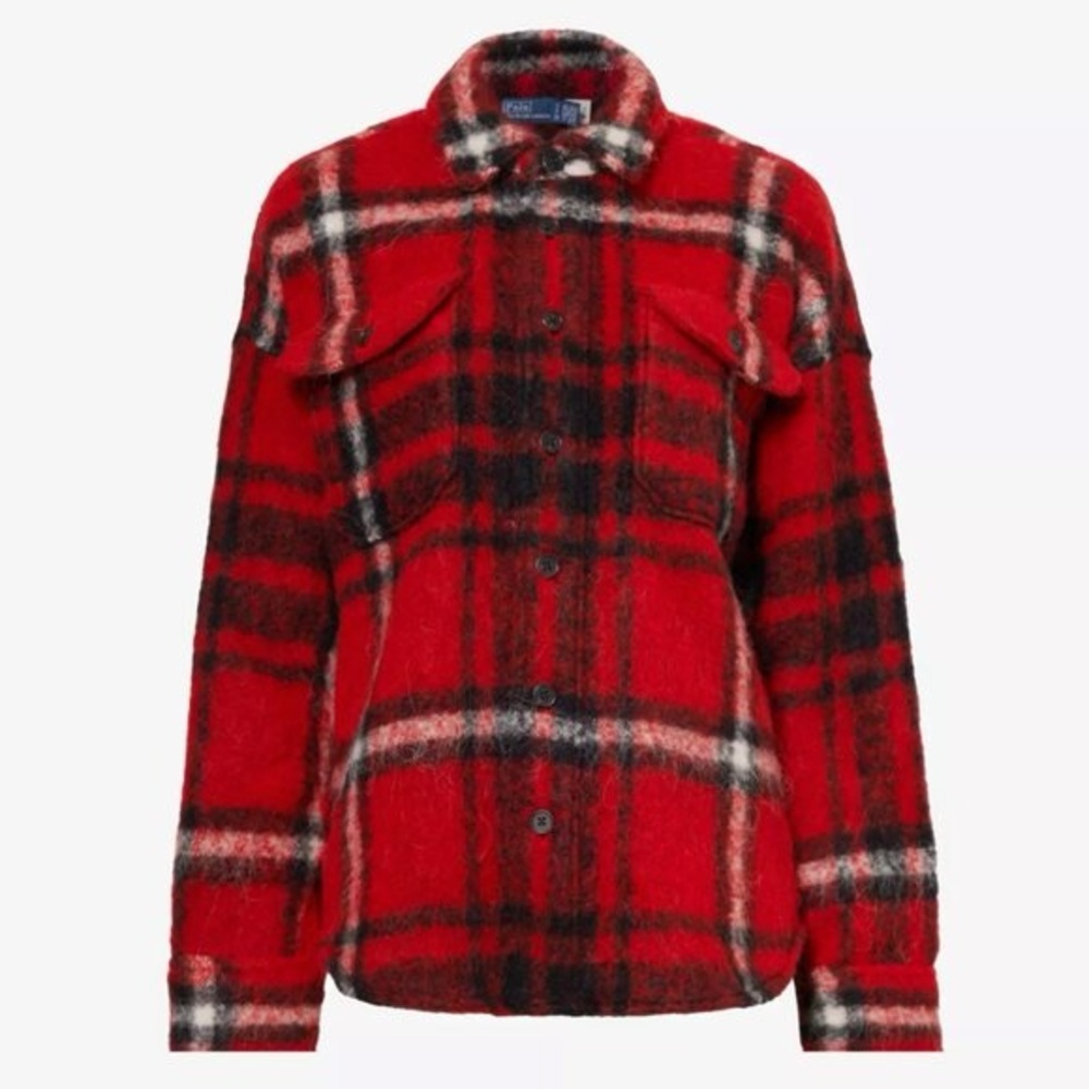 Polo Ralph Lauren wool-blend overshirt size XL